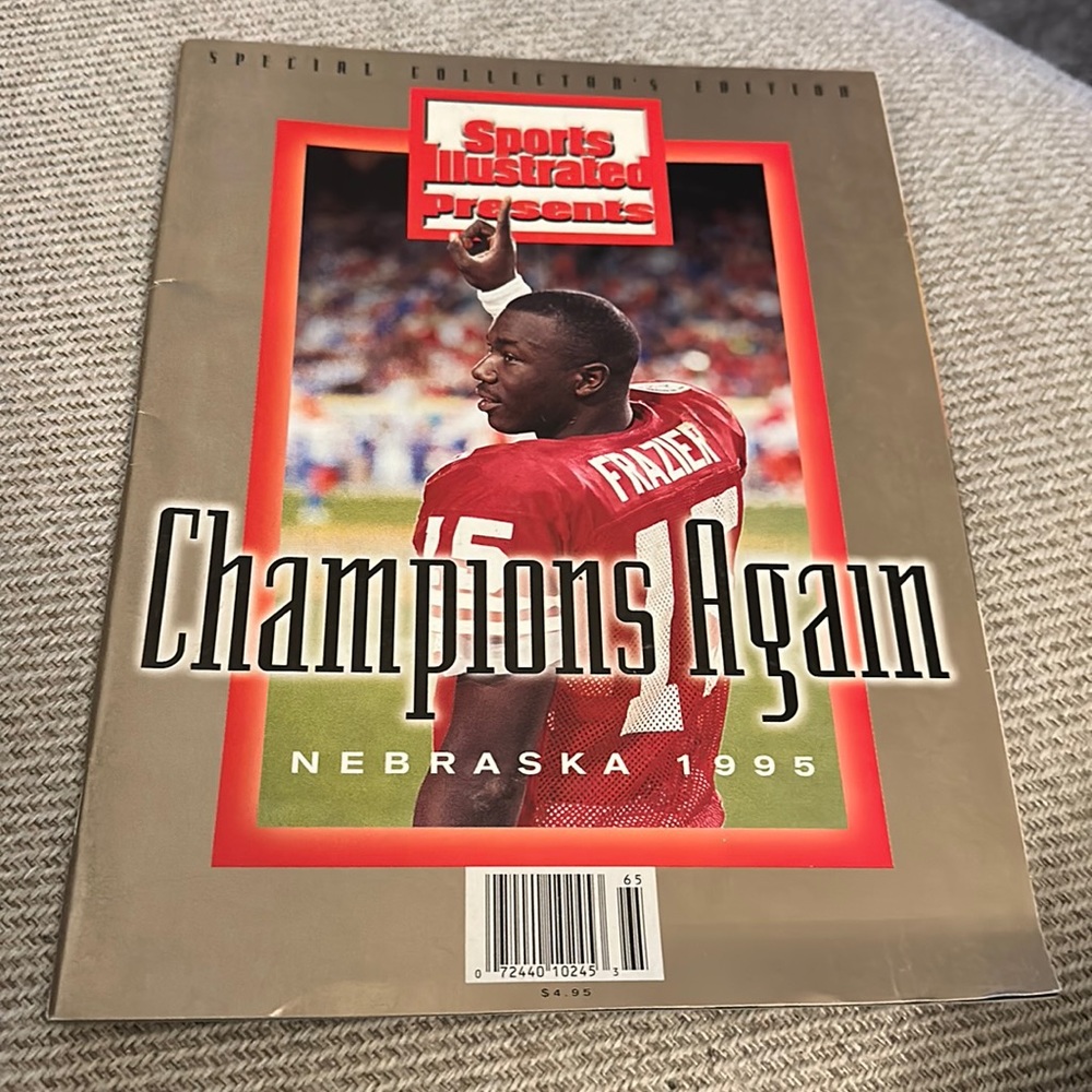 Sports Illustrated Champions Again Nebraska 1995